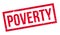Poverty rubber stamp
