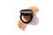 powder compact of beauty makeup cosmetic primer foundation isolated