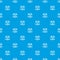 Power bump pattern vector seamless blue