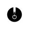 power button icon. Logo element illustration.power button symbol design. colored collection. power button concept. Can be used in