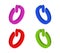 Power buttons icon illustrated in vector on white background