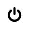 Power icon isolated on white background. Power Switch Icon. Start power icon