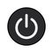 Power icon, shutdown button, power symbol, On/Off switch, vector, illustration