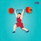 Power Lifter, Vector Illustration