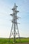 Power line tower isolated