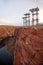 Power Lines at Glen Canyon Dam