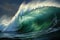 The power and majesty of rolling waves