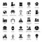 Power Plant glyph Icons Pack