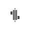 Power resistor vector icon