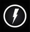 Power Sing icon. Monochrome style design from power and energy icon collection