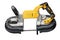 Power tool .Deep Cut and Compact Band Saws , cordless band saws on white background