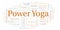 Power Yoga word cloud.