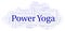 Power Yoga word cloud.