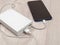 Powerbank, External charging battery, Portable charger for wearable electronic devices, Smartphones, Tablets