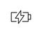 Powerbank line icon