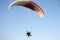 Powered paraglider