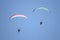 Powered paragliders