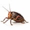 Powerful Close-up: Cockroach In Softbox Lighting With Precisionist Style