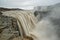 Powerful Dettifoss waterfall in Iceland