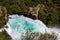 Powerful Huka Falls on the Waikato River near Taupo North Island New Zealand