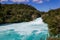 Powerful Huka Falls on the Waikato River near Taupo North Island New Zealand