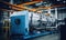 A Powerful Industrial Boiler Fueling Productivity in a Modern Facility