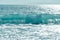 Powerful ocean waves breaking natural background..A Perfect big breaking Ocean barrel wave