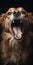 Powerful Portraits: Manticore-inspired Dog With Exaggerated Expressions