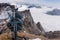 Powerful Radio Antennas with Repeaters and Radars for Telecommunications at Zugspitze Mountains, Bavaria, Germany