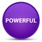 Powerful special purple round button