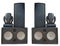 Powerful stage concerto audio speakers and spotlight projectors