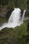 Powerful Waterfall Sahalie Falls