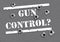 Powerful weapon shoots bullet Holes in Metal plate with sound of gunfire for discussing the gun control