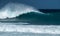 Powerfull wave of the Banzai Pipeline