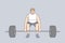 Powerlifting, sport lifestyle, weight lifting concept