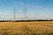 Powerline Over Farm Area