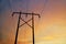 Powerline Sunset A