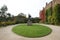 Powis Castle Courtyard in England