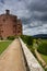 Powis Castle and gardens. Powis is a Welsh castle built by a Welsh prince
