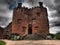 Powys Castle was originally a medieval castle, later rebuilt into a chateau, surrounded by Baroque gardens.