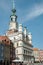 POZAN, POLAND/EUROPE - SEPTEMBER 16 : Town Hall Clock Tower in P