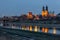 Poznan Cathedral at sunset, Poland