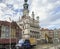Poznan Poland August 2023 - the main city square under a general renovation