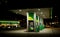 Poznan, Poland - January 2023: BP gas station sign displayed outside