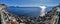 Pozzuoli - Panoramica del golfo dal Lungomare Yalta