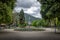 Praca da Liberdade Square and Petropolis Cathedral of Saint Peter of Alcantara - Petropolis, Rio de Janeiro, Brazil