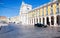 The Praca do Comercio of Lisbon town, Portugal.