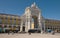 Praca do Comercio in Lisbon - Triumphal arch