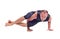 Practicing Yoga exercises: Eight Angle Pose - Astavakrasana