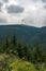 Praded hill in Jeseniky mountains in Czech republic